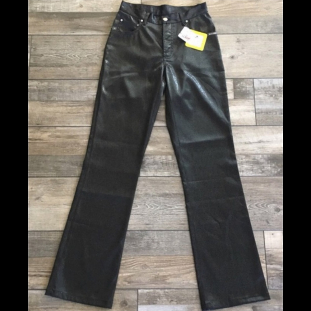 Black Vintage Rockies Pants